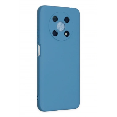 Mey İthalat®  Huawei Nova Y90 Kılıf Nano içi Kadife Silikon - Mavi