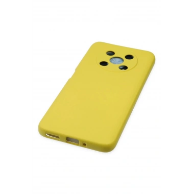 Mey İthalat®  Huawei Nova Y90 Kılıf Nano içi Kadife Silikon - Sarı