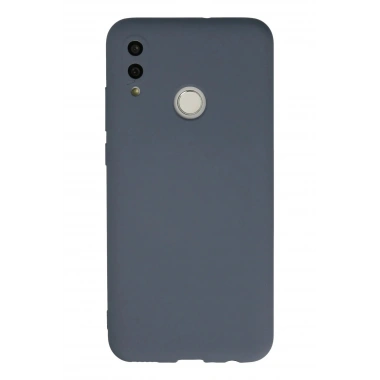 Mey İthalat®  Huawei P Smart 2019 Kılıf Nano içi Kadife Silikon - Gri