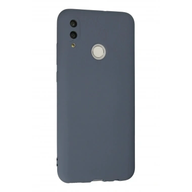 Mey İthalat®  Huawei P Smart 2019 Kılıf Nano içi Kadife Silikon - Gri