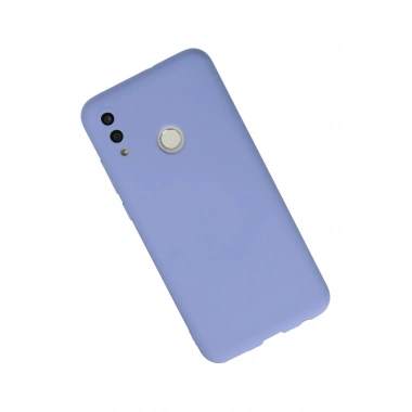 Mey İthalat®  Huawei P Smart 2019 Kılıf Nano içi Kadife Silikon - Lila
