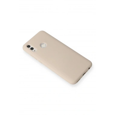 Mey İthalat®  Huawei P Smart 2019 Kılıf Nano içi Kadife Silikon - Pudra