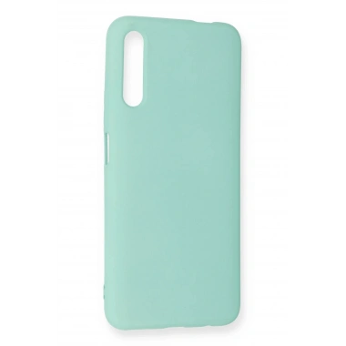 Mey İthalat®  Huawei P Smart Pro / Y9S Kılıf Nano içi Kadife Silikon - Turkuaz