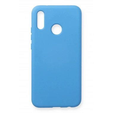 Mey İthalat®  Huawei P20 Lite Kılıf Nano içi Kadife Silikon - Mavi