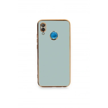 Mey İthalat®  Huawei P20 Lite Kılıf Volet Silikon - Açık Yeşil
