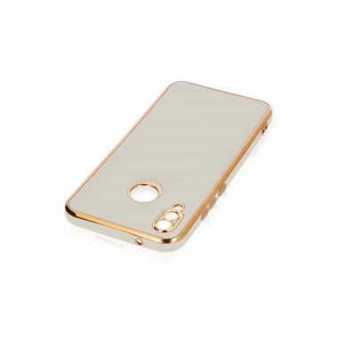 Mey İthalat®  Huawei P20 Lite Kılıf Volet Silikon - Beyaz