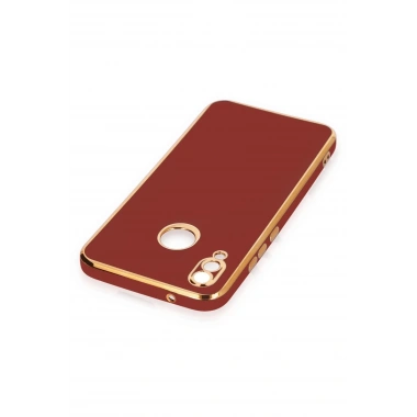 Mey İthalat®  Huawei P20 Lite Kılıf Volet Silikon - Kırmızı