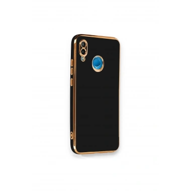 Mey İthalat®  Huawei P20 Lite Kılıf Volet Silikon - Siyah