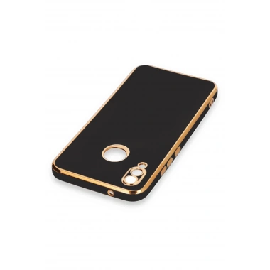 Mey İthalat®  Huawei P20 Lite Kılıf Volet Silikon - Siyah