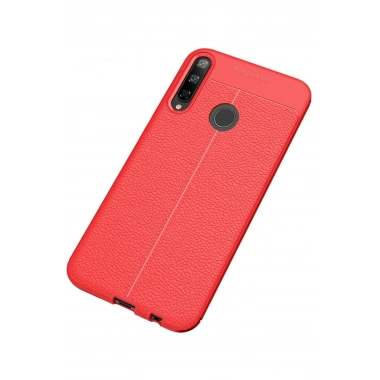 Mey İthalat®  Huawei P40 Lite E Kılıf Auto Focus Kapak - Kırmızı