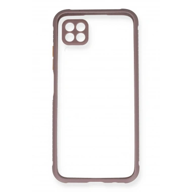Mey İthalat® Huawei P40 Lite Kılıf Miami Şeffaf Silikon - Açık Mor
