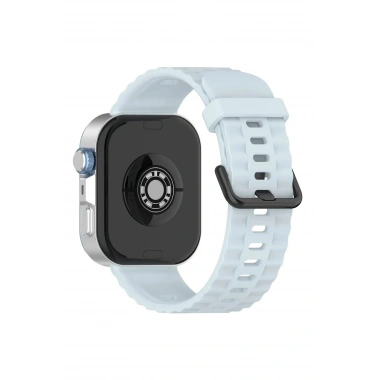 Mey İthalat®  Huawei Watch Fit 3 Klasik Kordon - Açık Mavi