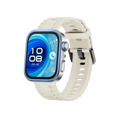 Mey İthalat®  Huawei Watch Fit 3 Klasik Kordon - Bej