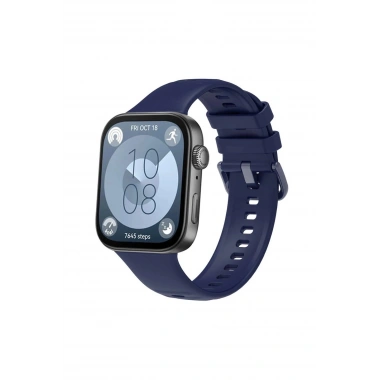 Mey İthalat® Huawei Watch Fit 3 Klasik Kordon - Lacivert