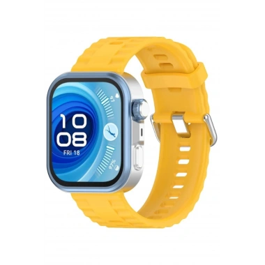 Mey İthalat® Huawei Watch Fit 3 Klasik Kordon - Sarı