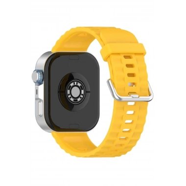 Mey İthalat® Huawei Watch Fit 3 Klasik Kordon - Sarı