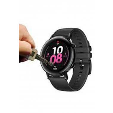 Mey İthalat® Huawei Watch GT2e Polymer Nano Ekran Koruyucu - Şeffaf