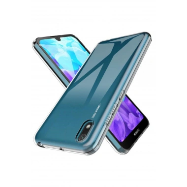 Mey İthalat®  Huawei Y5 2019 Kılıf Lüx Şeffaf Silikon