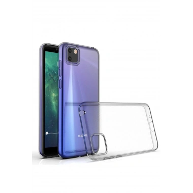 Mey İthalat®  Huawei Y5P Kılıf Lüx Şeffaf Silikon - Şeffaf
