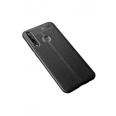 Mey İthalat®  Huawei Y6P Kılıf Auto Focus Kapak - Siyah