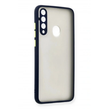 Mey İthalat®  Huawei Y6P Kılıf Montreal Silikon Kapak - Lacivert