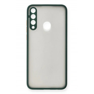 Mey İthalat®  Huawei Y6P Kılıf Montreal Silikon Kapak - Yeşil