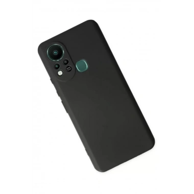 Mey İthalat®  İnfinix Hot 11s Kılıf First Silikon - Siyah