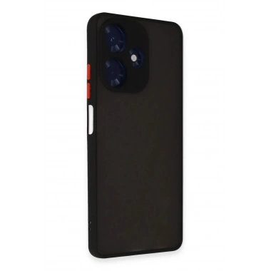 Mey İthalat®  İnfinix Hot 30 4G Kılıf Montreal Silikon Kapak - Siyah