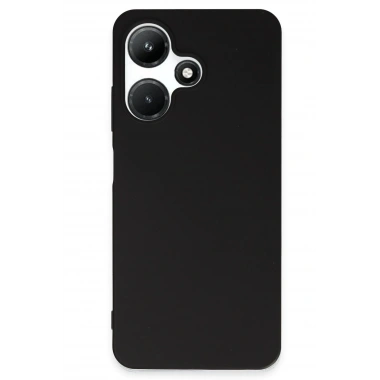 Mey İthalat®  İnfinix Hot 30i Kılıf First Silikon - Siyah
