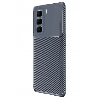 Mey İthalat®  İnfinix Hot 50 Pro Plus 4G Auto Focus Karbon Kapak - Lacivert