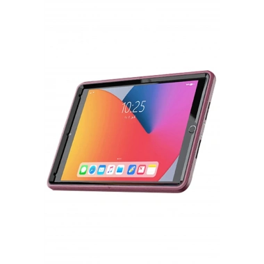 Mey İthalat® iPad 10.2 (7.nesil) Kılıf Hand Strap Tablet Kılıfı - Mürdüm