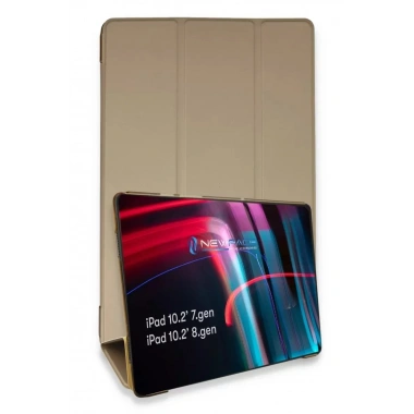 Mey İthalat®   iPad 10.2 (7.nesil) Kılıf Tablet Smart Kılıf - Gold