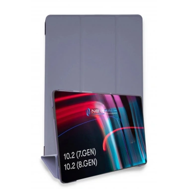 Mey İthalat®  iPad 10.2 (7.nesil) Kılıf Tablet Smart Kılıf - Lila