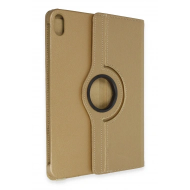 Mey İthalat®  iPad 2022 10.9 (10.nesil) Kılıf 360 Tablet Deri Kılıf - Gold