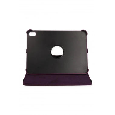 Mey İthalat® iPad 2022 10.9 (10.nesil) Kılıf 360 Tablet Deri Kılıf - Mürdüm