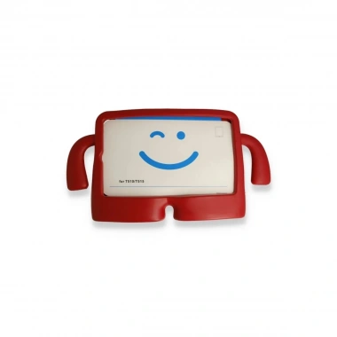 Mey İthalat®  iPad 2022 10.9 (10.nesil) Kılıf Karakter Tablet Silikon - Kırmızı