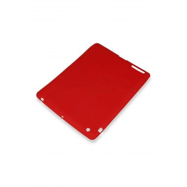 Mey İthalat®  iPad 4 9.7 Kılıf Evo Tablet Silikon - Kırmızı