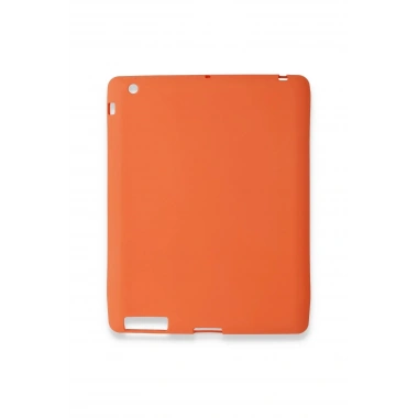 Mey İthalat®  iPad 4 9.7 Kılıf Evo Tablet Silikon - Turuncu