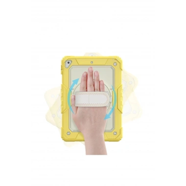 Mey İthalat® iPad 5 Air 9.7 Kılıf Strap New Tablet Kapak - Sarı