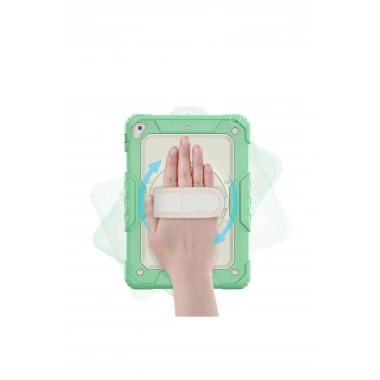 Mey İthalat® iPad 5 Air 9.7 Kılıf Strap New Tablet Kapak - Yeşil