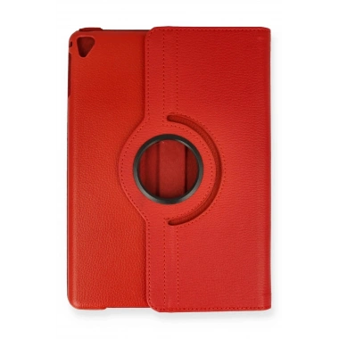 Mey İthalat® iPad 9.7 (2018) Kılıf 360 Tablet Deri Kılıf - Kırmızı