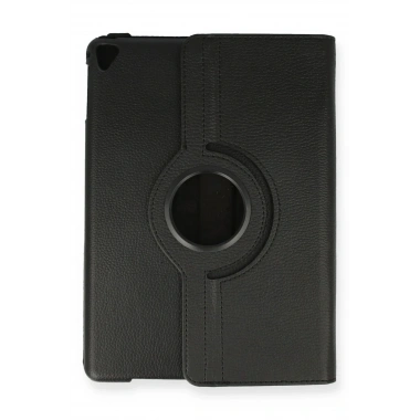 Mey İthalat® iPad 9.7 (2018) Kılıf 360 Tablet Deri Kılıf - Siyah