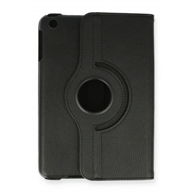 Mey İthalat® iPad Mini 1 Kılıf 360 Tablet Deri Kılıf - Siyah