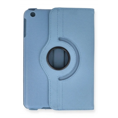Mey İthalat® iPad Mini 1 Kılıf 360 Tablet Deri Kılıf - Turkuaz