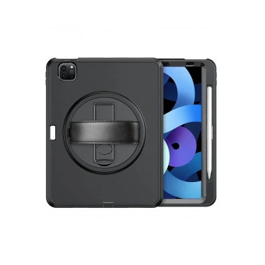 Mey İthalat® iPad Pro 11 (2018) Kılıf Hand Strap Tablet Kılıfı - Siyah