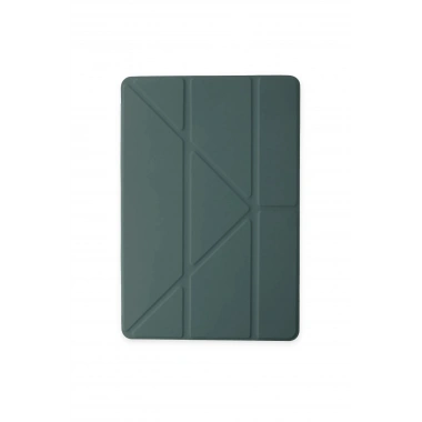 Mey İthalat®  iPad Pro 11 (2018) Kılıf Kalemlikli Mars Tablet Kılıfı - Koyu Yeşil