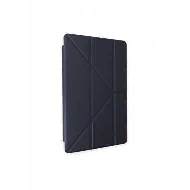 Mey İthalat®  iPad Pro 11 (2018) Kılıf Kalemlikli Mars Tablet Kılıfı - Lacivert
