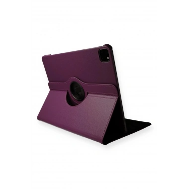 Mey İthalat® iPad Pro 11 (2020) Kılıf 360 Tablet Deri Kılıf - Mürdüm