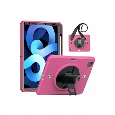 Mey İthalat® iPad Pro 11 (2020) Kılıf Strap-C Otterbox Tablet Kapak - Pembe