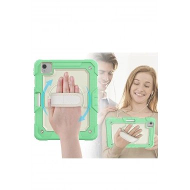Mey İthalat® iPad Pro 11 (2020) Kılıf Strap New Tablet Kapak - Yeşil
